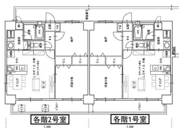 ピアホーム森下町の物件間取画像